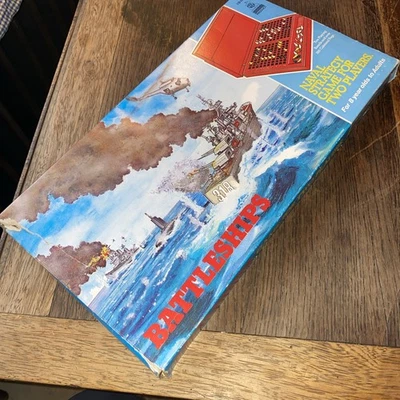 Vintage 1950s-60s Battleships Strategy Board Game By Nubef Made In England - Image 1 of 4
