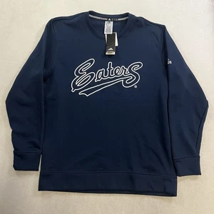 UC Irvine Anteaters UCI Adidas Sweatshirt Herren Gr. XL blau Fleece Rundhalsausschnitt neu mit Etikett - Bild 1 von 13