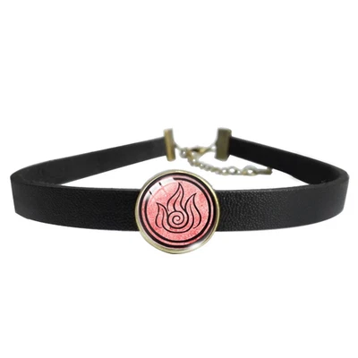 Fire Nation Avatar Last Airbender Choker Necklace Movie Jewelry - Image 1 of 4
