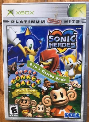 Sonic Mega Collection Plus Super Monkey Ball Deluxe 2 en 1 Combo Pack - Xbox Foto 1 de 3