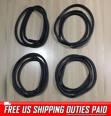 Sello de puerta de goma resistente al clima delantero trasero para Mitsubishi Mighty Max L200 1987-94 Foto 1 de 3