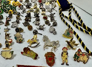 Vintage Ohio Pinback & Boy Scouts, Girl Scouts Pins & Patches Lot - Picture 1 of 7