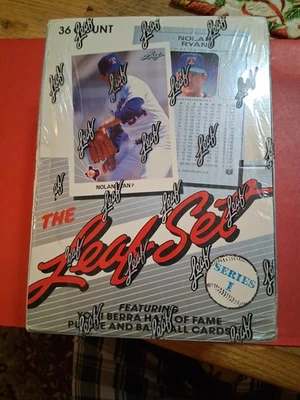 1990 Leaf Srries 1. Factory Sealed Box. First Year Baseball Cards. 36 Packs - Image 1 of 4