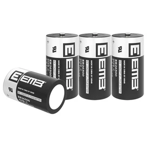 Celda de batería de litio tamaño C EEMB 3,6 V ER26500 Li-SOCL 9000 mAh litio (juego de 4 unidades) - Imagen 1 de 8
