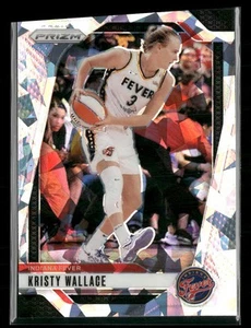 Panini Prizm WNBA #133 2024 Kristy Wallace Ice Prizms Indiana Fever - Imagen 1 de 2