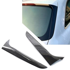 Carbon Rear Window Side Canard Splitter Fit Audi A4 B8 Allroad Avant 2009-2016 - Foto 1 di 10