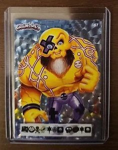 2024 Craniacs Series 1 GPK Artist Joe Simko Crackle Chrome Parallel Card /55 #67 - Bild 1 von 3