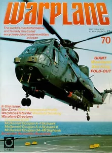 WARPLANE 70 McD A-4 SKYHAWK / WESTLAND SEA KING RN FAA NORWAY BELGIUM / PAH-1 - Imagen 1 de 3