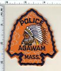 Agawam Police (Massachusetts) 1st Issue Cap/Hat Patch