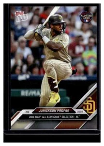 2024 Topps Now All Star Game #ASG-JP Jurickson Profar Base Card (Qty) - Picture 1 of 2