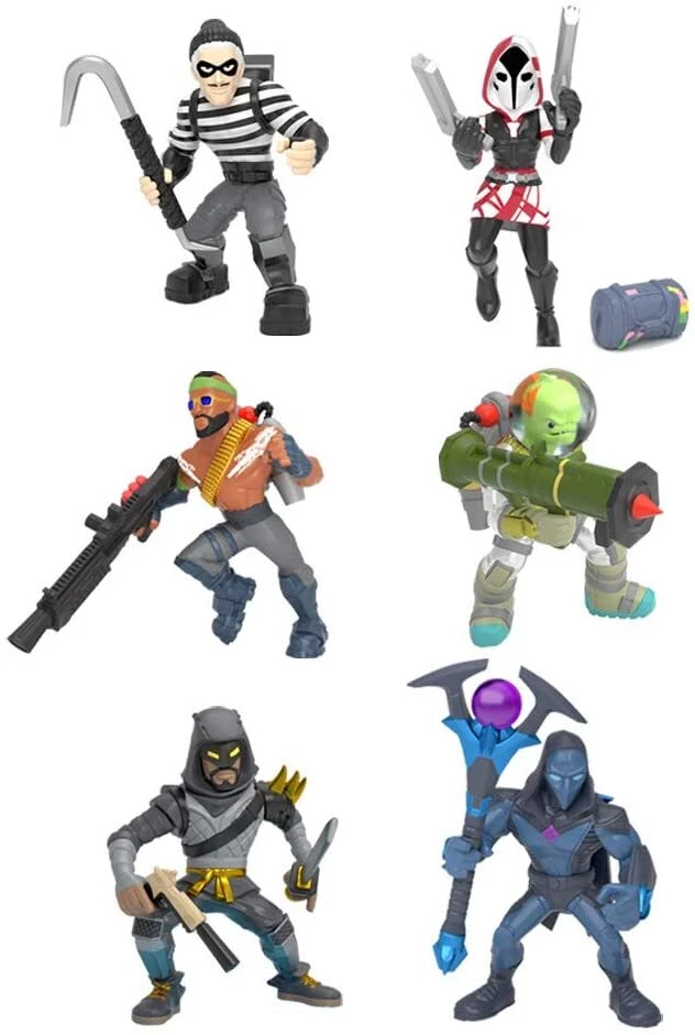 Fortnite Personaggi a scelta con Accessori - Mini Figure Epic Games
