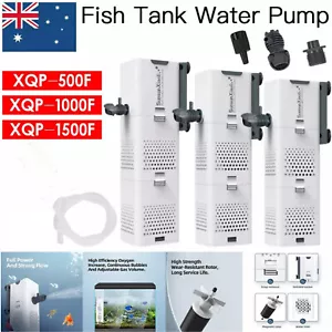 ECO 3 in 1 Fish Tank Aquarium Submersible Water Power Filter Pump 500-1500L/H AU - Picture 1 of 18