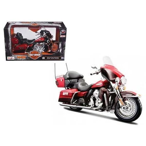 2013 HARLEY DAVIDSON FLHTK ELECTRA GLIDE ULTRA LIMITED RED 1:12 BY MAISTO 32323 - Picture 1 of 3