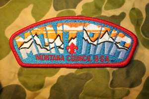 BSA Pfadfinder Montana Rat Schulter Farbe Patch - Bild 1 von 2