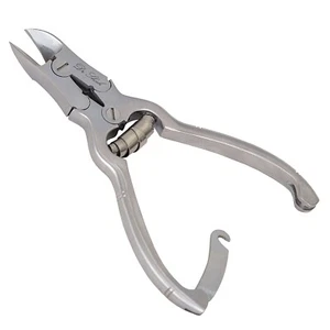 Nagelzangen mit Übersetzung für Profi Fußpflegebesteck Kraftzange Pediküre 12cm - Bild 1 von 12