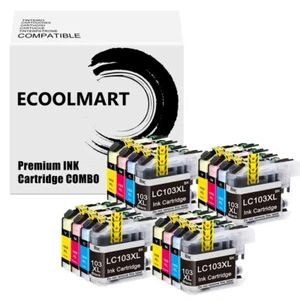 16PK Ink fits Brother LC103 DCP-J152W MFC-J875DW MFC-J245 MFC-J4610DW MFC-J475DW - Picture 1 of 1