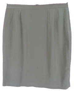 SK15246- VALERIE STEVENS Womens 100% Polyester Straight Pencil Skirt Brown 24W - Picture 1 of 7