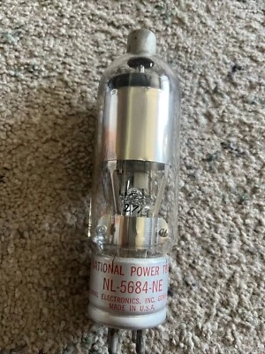 NATIONAL ELECTRONICS NL-5684NE THYRATRON TUBE NL5684NE - Image 1 of 4