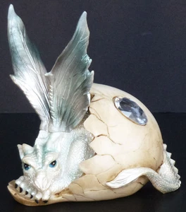 "Figura de ABRIL Piedra de Nacimiento Dragón en Cáscara de Huevo DIAMANTE H5,5" - Imagen 1 de 1