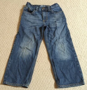 Oshkosh B'gosh Boys Size 5 Husky Blue Denim Classic Jean Pants 24 - Picture 1 of 8