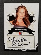 2011 IN THE GAME CANADIANA AUTOGRAPHED CARD MONIKA SCHNARRE #A-MS2 (DS)