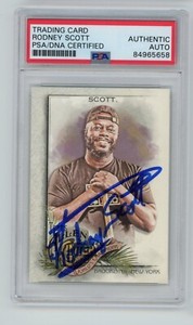 2022 Topps Allen & Ginter Rodney Scott Auto Signed PSA DNA Autographed  #291