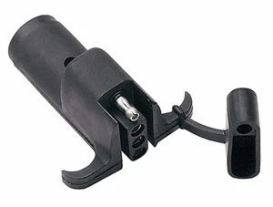 NEW HOPKINS 47305 6 WAY ROUND TO 4 WIRE FLAT TRAILER LIGHT ADAPTER 8031965 - Picture 1 of 1
