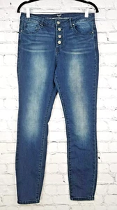 NWT VERSACE 19V69 ITALY ABBIGLIAMENTO SPORTIVO SRL SKINNY WOMEN BLUE JEANS. 31 - Picture 1 of 6