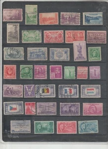 Estados Unidos Valores Diversos de años 1934-46 (HD-590) - Picture 1 of 1