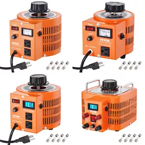 2000/1000/500VA Variable Voltage Transformer 15.3/7.69/3.84A 0-130V - Picture 1 of 74