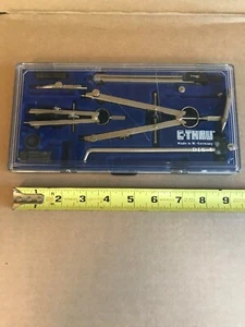 VINTAGE Reibzeug  C-THRU Drawing Instrument Set DIS-1 Made in W. Germany - Picture 1 of 7