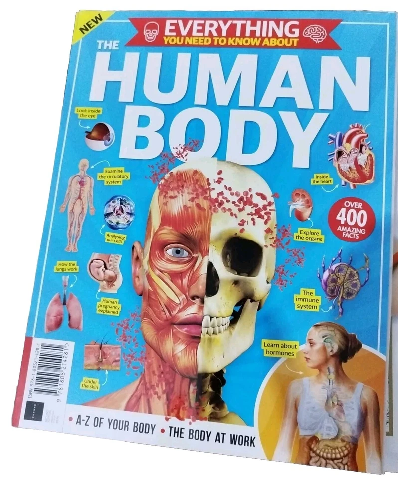 [BOOKAZINE] Everything You Need To Know About The Human Body - Over 400 Amazi... - Image 1 of 1