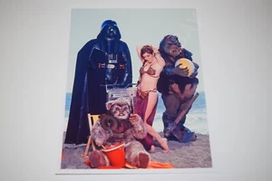 Carrie Fisher Return of the Jedi bikini beach Leia 8x10 glossy photo Busty 008 - Bild 1 von 1