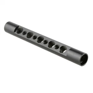 CAMVATE 15mm Cheese Rod with 1/4"-20 3/8"-16 Thread Hole for Camera Cage - Picture 1 of 5