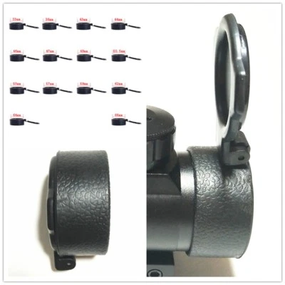Rifle Scope Objective Lens Lid Flip Up Cap Quick Spring Protection Scope Cover - Image 1 of 4