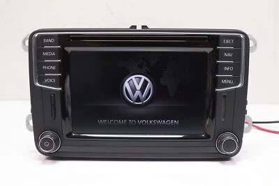 Unidad de navegación radio navegación VOLKSWAGEN CC PASSAT AM-FM sintonizador CD OEM 2016-2019 Foto 1 de 4