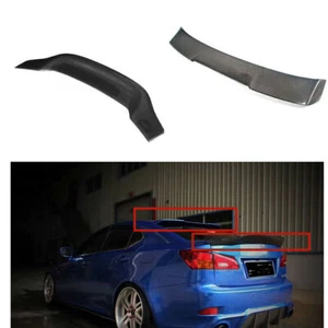 2 pz ala spoiler tetto posteriore in fibra di carbonio per 2006-2013 Lexus IS250 IS350 IS-F - Foto 1 di 6