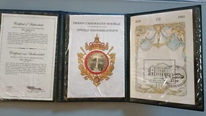 Pro Belgica 150 ans d'indépendance pièce en argent + timbre 1830 - 1980 - Imagen 1 de 5