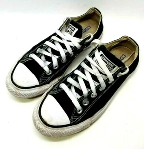 Converse All Star M9166 Low Top Black Unisex M4.5 / W6.5 Shoes (GG10) - Picture 1 of 4