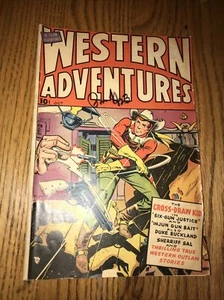 Western Adventures NN (#1) 1948 - Asso fumetto età dell'oro VG RARO - Foto 1 di 7