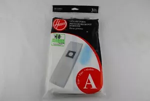Hoover ~ Type A Vacuum Bags ~ GENUINE HOOVER ~ 3 Bags ~ 4010001A ~ Allergen - Picture 1 of 8