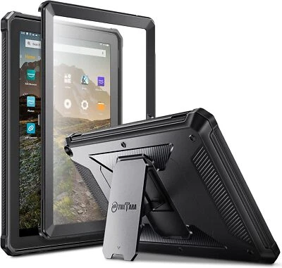 Case for Amazon Fire HD 10 (11th Gen 2021) Rugged Unibody Hybrid Kickstand Cover - Image 1 of 4