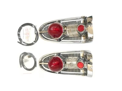 Conjunto completo de luces traseras Chevy Bel Air 1956 Gene Smith Foto 1 de 4
