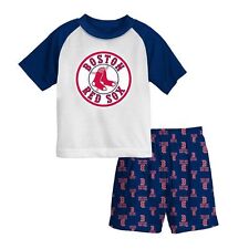 Boston Red Sox MLB Baseball Youth Pajama Set Size 4 - 5/6 - 7 - 8 NWT $34 RV 