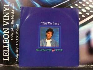Cliff Richard Mistletoe & Wine 12" Single Vinyl 12EMX78 A1/B1 Christmas Pop 80's - Picture 1 of 7