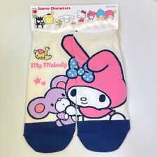 Sanrio Couple Sneakers - My Melody Character Socks for Women, Junior Licensed Fa