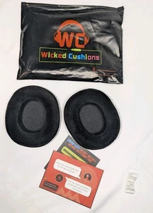 Wicked cushions StealthZ Nova Pro Wireless Nova Elite FPS Oriented Earpads BLACK - Picture 1 of 4