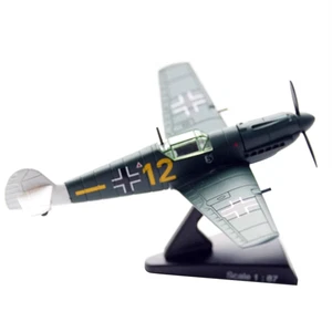 1:100 Germany Messerschmitt BF109E Fighter Aircraft Alloy Model Souvenir Gift - Picture 1 of 12