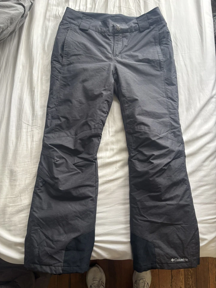 Pantalones de nieve Columbia para hombre medianos - grises Foto 1 de 4