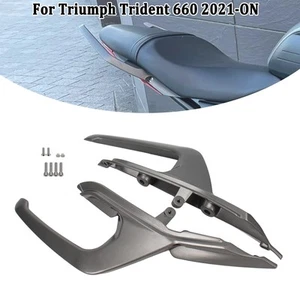 Maniglie posteriori Sella Maniglia Barra di sostegno Per Triumph Trident 660 21- - Picture 1 of 12